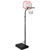 vidaXL Basketball Stand White 282-352 cm Polyethene