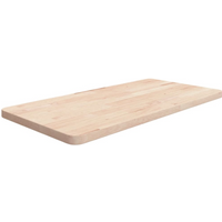 vidaXL Bathroom Countertop 80x40x2.5 cm Untreated Solid Wood