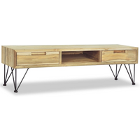 vidaXL TV Cabinet 120x35x35 cm Solid Teak