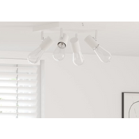 vidaXL Ceiling Spotlight White 26.5 x 26 x 11.5 cm Metal