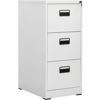 vidaXL Filing Cabinet Light Grey 46x62x102.5 cm Steel