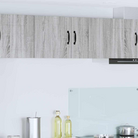 vidaXL Kitchen Cabinet Grey Sonoma 40 x 31 x 40 cm Engineered Wood