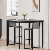vidaXL Standing Bar Table Engineered Wood