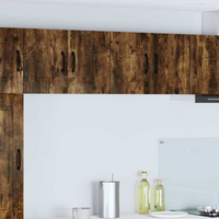 vidaXL Kitchen Cabinet with Storage Kalmar Smoked Oak 60 x 31 x 40 cm
