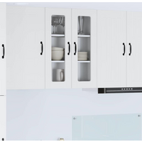vidaXL Kitchen Cabinet White 60 x 31 x 80 cm Engineered Wood