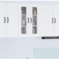vidaXL Kitchen Cabinet Kalmar White 60 x 31 x 80 cm Engineered Wood