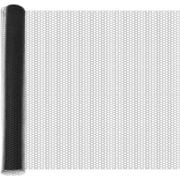 vidaXL Fence Post Grey 25 x 1.4 m (25 mm mesh) Steel and PVC