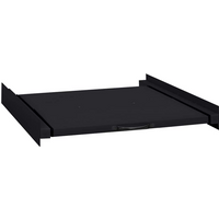 vidaXL Washing Machine Intermediate Shelf Black 60 x 60 x 8 cm Steel