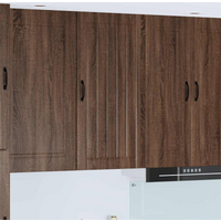 vidaXL Kitchen Cabinet Brown Oak 50 x 31 x 100 cm Engineered Wood