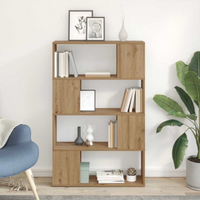 vidaXL TV Cabinet Set Brown 80 x 24 x 125 cm Engineered Wood