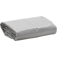 vidaXL Tarpaulin Grey 1.5x2.5 m 650 g/m²