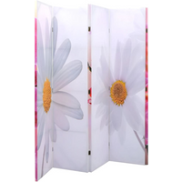 vidaXL Folding Room Divider 200x170 cm Flower