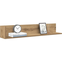 vidaXL Wall Shelves 2 pcs Artisan Oak 100x16.5x16.5 cm Engineered Wood