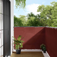 vidaXL Balcony Screen Terracotta 120x800 cm 100% Polyester Oxford