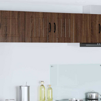 vidaXL Kitchen Cabinet Brown Oak 80 x 31 x 40 cm Engineered Wood