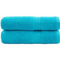 vidaXL Premium Hand Towels SOLUND 2 pcs Turquoise 50x100 cm 600 gsm