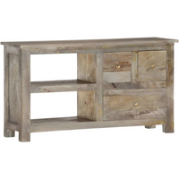 vidaXL TV Cabinet 100x30x55 cm Solid Mango Wood
