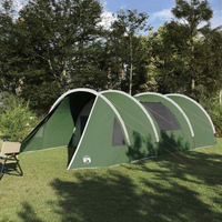 vidaXL Tunnel Tent 5-Person Green and White 805 x 405 x 211 cm
