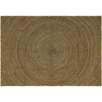 vidaXL Rug Natural and Black 240 x 340 cm Jute