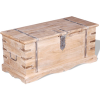 vidaXL Storage Chest Acacia Wood