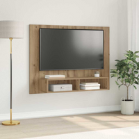 vidaXL TV Cabinet Set Artisan Oak 120 x 23.5 x 90 cm Engineered Wood