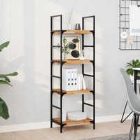 vidaXL Floating Shelf 60x30x4 cm Oil Finished Solid Wood Acacia