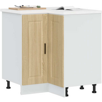vidaXL Kitchen Corner Base Cabinet Porto Sonoma Oak Engineered Wood