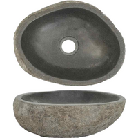 vidaXL Basin River Stone Oval (29-38)x(24-31) cm