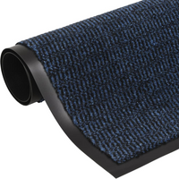 vidaXL Doormat Tufted 60x180 cm Blue