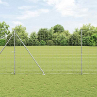 vidaXL Fence Post Galvanized 25 x 1.6 m Steel