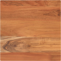 vidaXL Table Top 60x60x2.5 cm Square Solid Wood Acacia