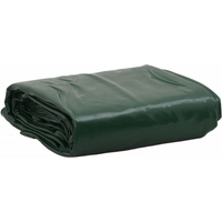 vidaXL Tarpaulin Green 1x2.5 m 650 g/m²
