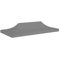 vidaXL Party Tent Roof 6x3 m Black 270 g/m²
