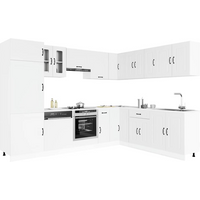 vidaXL 14 Piece Kitchen Cabinet Set Kalmar White Engineered Wood