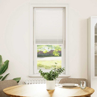 Plisse Blind 50x150cm White Pleated Blind