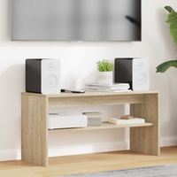 vidaXL TV Cabinet Sonoma Oak 80 x 30 x 40 cm Engineered Wood