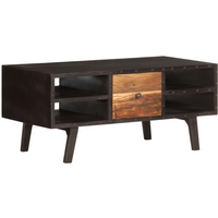 vidaXL Coffee Table 100x50x45 cm Solid Reclaimed Wood