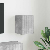 vidaXL TV Wall Cabinet Concerte 30 x 31 x 40 cm Engineered Wood
