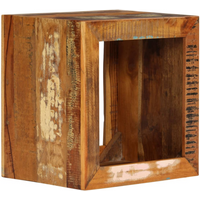 vidaXL Stool 40x30x40 cm Solid Reclaimed Wood