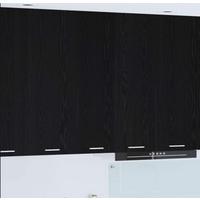 vidaXL Hanging Cabinet Black Oak 30 x 31 x 100 cm Engineered Wood