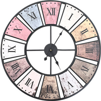 vidaXL Vintage Wall Clock with Quartz Movement 60 cm XXL