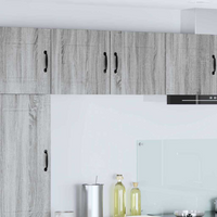vidaXL Kitchen Cabinet with Storage Kalmar Grey Sonoma 40 x 31 x 40 cm