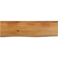vidaXL Table Top Live Edge 110x40x2.5 cm Solid Wood Mango