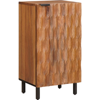 vidaXL Sideboard Acacia Brown Finish 40 x 33 x 75 cm Solid Mango Wood