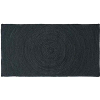 Area Rugs Rectangular Dark 80 x Jute
