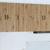 vidaXL Kitchen Cabinet with Storage Kalmar Artisan Oak 50 x 31 x 80 cm