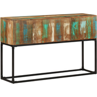 vidaXL Console Table 120x30x75 cm Solid Reclaimed Wood