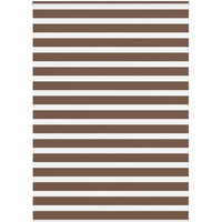 vidaXL Zebra Blind Brown 160x200 cm Fabric Width 155.9 cm Polyester