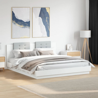 vidaXL Bed Frame without Mattress White 160x200 cm