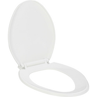 vidaXL Soft-close Toilet Seat with Quick-release Design White